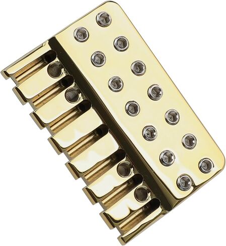 7 String Locking Nut Brass Guitar Bridge String Locks for Headless Electric Guitar Replacement Parts （Matte Black) in Kuwait