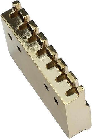 7 String Locking Nut Brass Guitar Bridge String Locks for Headless Electric Guitar Replacement Parts （Matte Black) in Kuwait