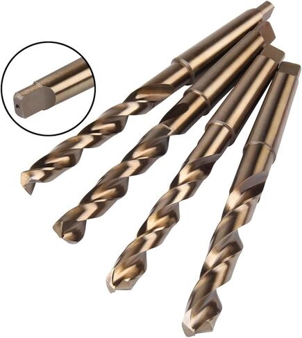 140.mm-21.5mm Cobalt Taper Shank Twist Drill Bit 1Pcs(15.5mm) in Saudi Arabia