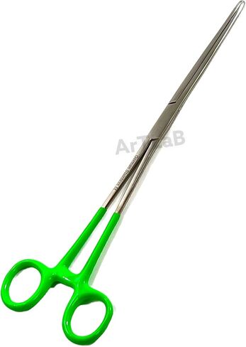 German Stainless Steel Rochester Pean HEMOSTAT Forceps Straight Serrated TIP 10" (CYNAMED Brand) … in Saudi Arabia