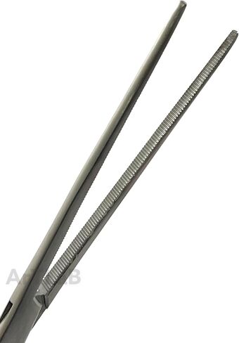 German Stainless Steel Rochester Pean HEMOSTAT Forceps Straight Serrated TIP 10" (CYNAMED Brand) … in Saudi Arabia