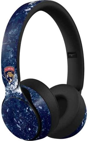 Skinit Decal Audio Skin Compatible with Beats Solo Pro - Officially Licensed NHL Florida Panthers Logo Design in Saudi Arabia