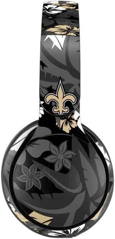 Skinit Skinit Audio Audio Skin متوافق مع Beats Solo Pro - NFL NFL New Orleans Saints تصميم Vision Double Design in Saudi Arabia