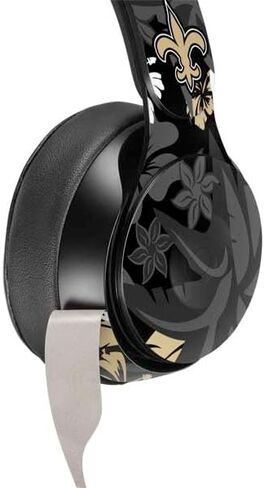 Skinit Skinit Audio Audio Skin متوافق مع Beats Solo Pro - NFL NFL New Orleans Saints تصميم Vision Double Design in Saudi Arabia