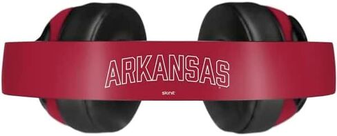 Skinit Decal Audio Skin Compatible with Beats Solo Pro - Officially Licensed University of Arkansas-Fayetteville Razorbacks Black Design in Saudi Arabia