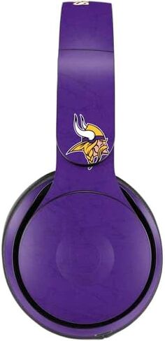 Skinit Decal Audio Skin Compatible with Beats Solo Pro - Officially Licensed NFL Minnesota Vikings Large Logo Design in Saudi Arabia