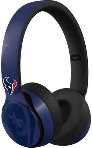Skinit Skinit Audio Audio Skin متوافق مع Beats Solo Pro - NFL NFL Houston Texans Double Vision Design in Kuwait