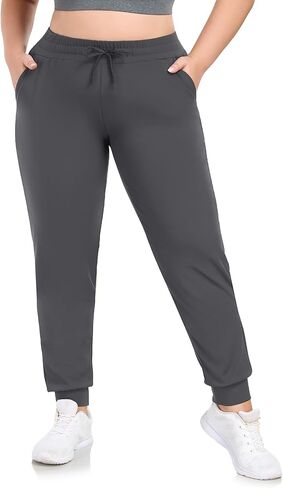 Hltpro Plus Size Sweatpants Women - الركض للنساء مع جيوب اليوغا تجريب الصالة الرياضية in Kuwait