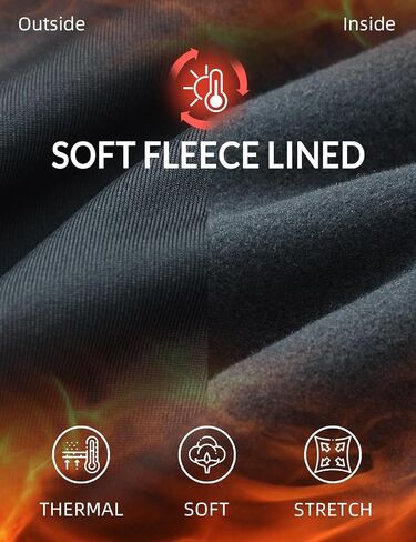 baleaf Women's Fleece Lined Pants Winter Thermal Travel Pants Cold Weather Golf Hiking Snow Pockets Work Casual in Saudi Arabia