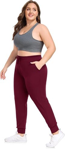 Hltpro Plus Size Sweatpants Women - الركض للنساء مع جيوب اليوغا تجريب الصالة الرياضية in Kuwait