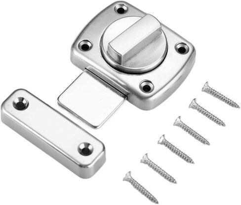 قفل قفل الباب أبازيم قفل المعادن الأبواب باب المرحاض زاوية اليمين زاوية انزلاق البوابة البراغي قفل البراغي in Kuwait