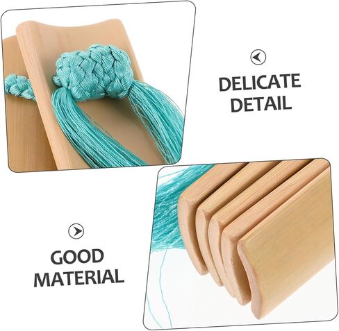 Toyandona 1Set Clappers Tassel التقليدية كوبان كاستانيت للمهرجانات الصينية وعشاق الموسيقى in Saudi Arabia