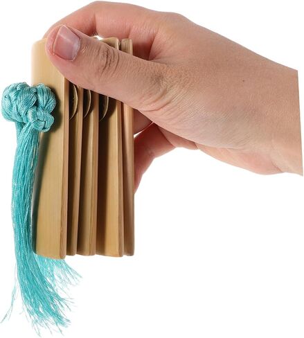 Toyandona 1Set Clappers Tassel التقليدية كوبان كاستانيت للمهرجانات الصينية وعشاق الموسيقى in Saudi Arabia