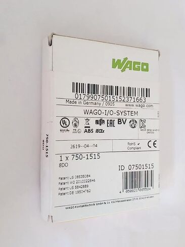 750-1515丨1pcs 100% New I/O-System 750-1515 8DO I/O Module Connecting Terminal in Saudi Arabia