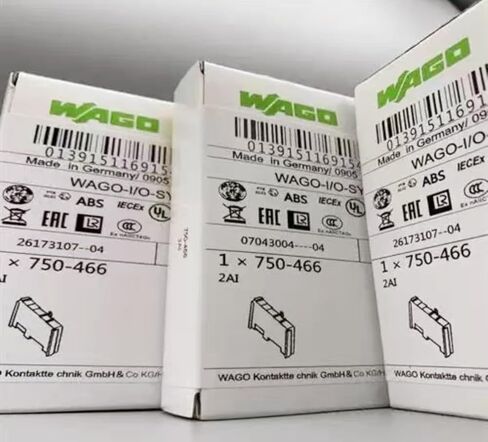 750-466丨1pcs 100% New I/O-System 750-466 2AI I/O Module Connecting Terminal in Saudi Arabia