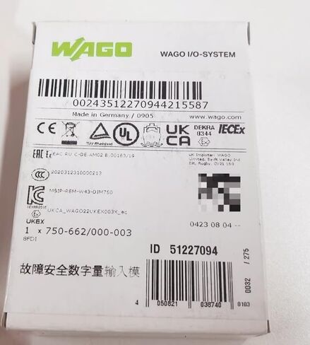 750-652丨1pc 100% New I/O-System 750-667/000-004 PLC Module RS232/485 Interface 750-662/000-003/4 (750-652) in Saudi Arabia
