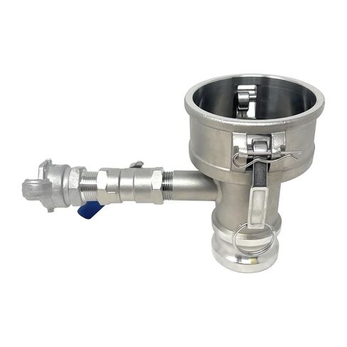 غلوكسكو كام وأخدود تركيب ، اكتب DA مع مجموعة الانفجار 3/4 "، الفولاذ المقاوم للصدأ ، 3" أنثى Camlock Coupler X 2 "Male Camlock Adapter (CAM-3020-DABD07-SS) in Kuwait