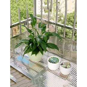 Stainless Steel Expanded Metal Mesh Sheet, Perforated Grid for Balcony Railing Decoration & Safety, Leakproof Protection Pad (100cm x 60cm) in Saudi Arabia