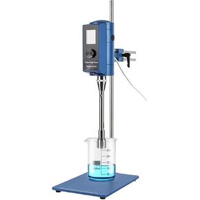 High-Speed Homogenizer for Laboratory Use, 2000-28000 RPM, 5-10000 ML Capacity, Ideal for Cosmetic Mixing, High Shear Mixer for Efficient Dispersing and Emulsifying in Kuwait
