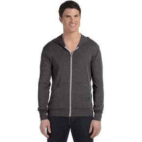 Bella + Canvas Unisex Triblend Full-Zip Lightweight Hoodie in Saudi Arabia