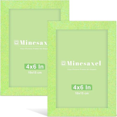 8x10 Colorful Picture Frame Set of 5, Wall Gallery 8 x 10 Glitter Photo Frames, Sparkle Cute Fun Artwork Frame for Wall or Tabletop in Saudi Arabia