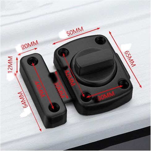 أقفال الباب والمزالج المنزلق قفل الباب العالمي خزانة الباب مزلاج الأثاث براغي الباب المنزل in Kuwait