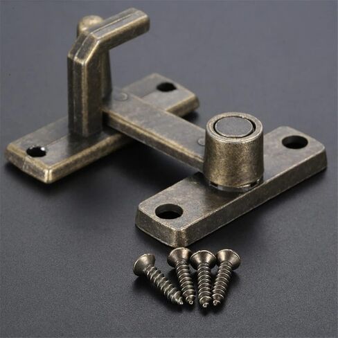 قفل المزلاج حارس المزلاج قفل الباب انزلاق القفل مقبض المعادن الباب المزلاج المنزل السلامة المنزل الترباس مع مسامير باب المنزل الأجهزة in Kuwait