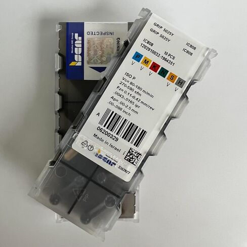 Grip5025y IC808 /Carbide CNC Blade 10 قطع in Saudi Arabia