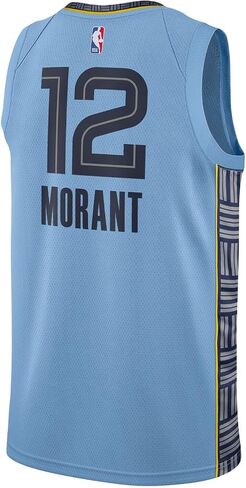 Outerstuff Ja Morant Memphis Grizzlies NBA Kids Youth 8-20 Virt Blue Dettion Edition Swingman Jersey in Saudi Arabia