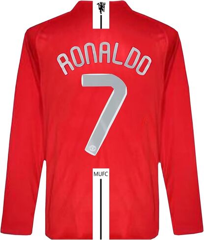 Ronaldo Retro 2008 Long Sleeve Soccer Jersey for Men in Kuwait