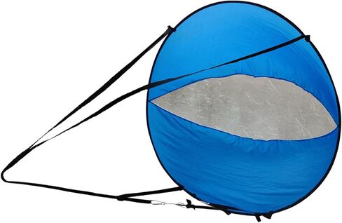 Kayak Wind Sail Kit للاستخدام مع نافذة شفافة للزوارق القابلة للنفخ والزوارق in Kuwait