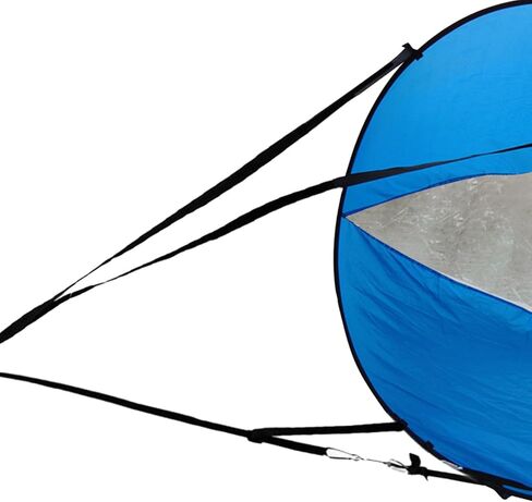 Kayak Wind Sail Kit للاستخدام مع نافذة شفافة للزوارق القابلة للنفخ والزوارق in Kuwait