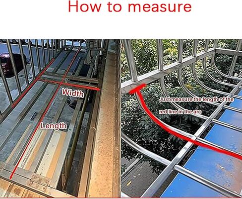 Stainless Steel Expanded Metal Mesh Sheet, Perforated Grid for Balcony Railing Decoration & Safety, Leakproof Protection Pad (100cm x 60cm) in Saudi Arabia
