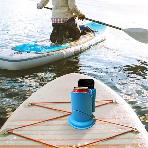 Cup Paddle Board,Paddle Board Accessories,Stand Up Cup Kayak Board and SUP Kayak Drink & Phone Holder (Pink) in Kuwait