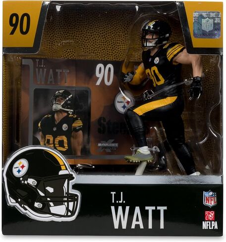 ت. وات (بيتسبرغ ستيلرز) NFL 7 "الشكل McFarlane in Saudi Arabia