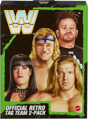 WWE DX Retro 4-Pack Ringside Exclusive (Triple H ، Chyna ، Road Dogg & Billy Gunn) in Saudi Arabia