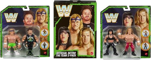 WWE DX Retro 4-Pack Ringside Exclusive (Triple H ، Chyna ، Road Dogg & Billy Gunn) in Saudi Arabia