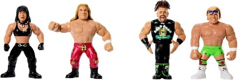 WWE DX Retro 4-Pack Ringside Exclusive (Triple H ، Chyna ، Road Dogg & Billy Gunn) in Saudi Arabia