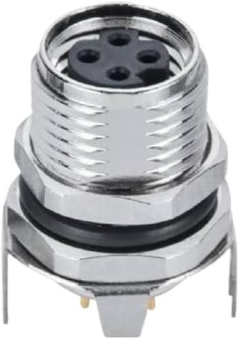 M8 Female Board Connector Front PCB type type 3/4/6/6/8pin (M8 5Pin) in Saudi Arabia