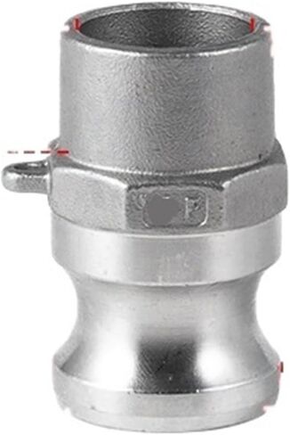 304 stainless steel quick connector snap-on male and female pagoda F-type leather hose water pipe quick connector welding(G3/4) in Saudi Arabia