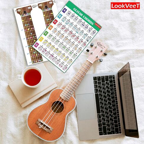 Guitar Chord Chart Reference Guide, A4 Size (Guitar) in Kuwait