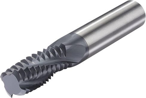 Micro 100 TM-875-14X Cutter Milling Thread Cutter-UN ، 7/8-14 حجم الخيط ، .490 "Cutter DIA ، 1-1/4" loc ، 4 fl ، 1/2 "shank dia ، 4" OAL ، altin in Saudi Arabia