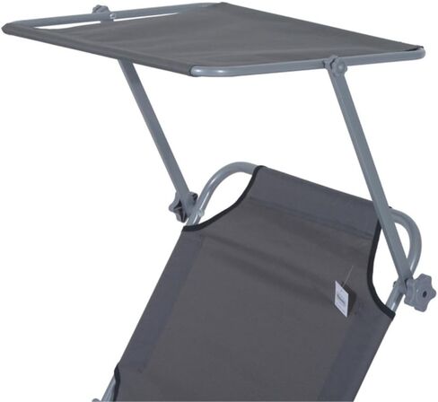 Folding Lounge Chairs, Oxford Beach Chair Gray in Saudi Arabia