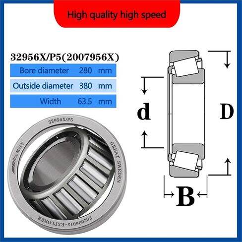 1Pcs Bearing 32956X 30328 Tapering Bearing(32956XP5) in Saudi Arabia