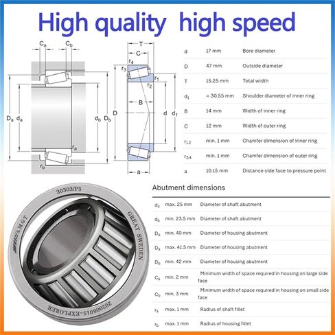 1Pcs Bearing 32005X 30204 30303 33005 31303 32908X Tapering Bearing(33005) in Saudi Arabia