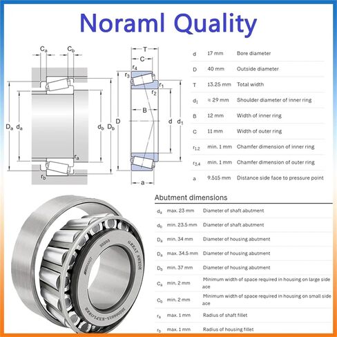 1Pcs Bearing 30202 30203 30302 32004X Tapering Bearing(30202P5) in Kuwait