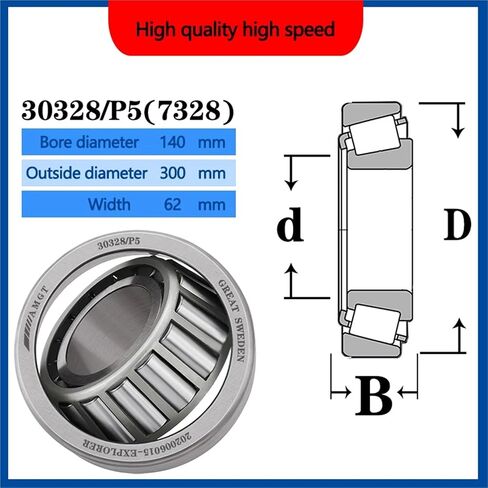 1Pcs Bearing 32956X 30328 Tapering Bearing(32956XP5) in Saudi Arabia