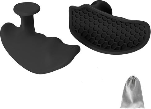 Ergonomic Rubber Gym Grips for Men & Women – Anti-Slip Fingerless Workout Gloves for Weight Lifting, Deadlifts, Pull-Ups, Rows, Barbell, Dumbbell, Palm Protectors for Gym Training in Saudi Arabia