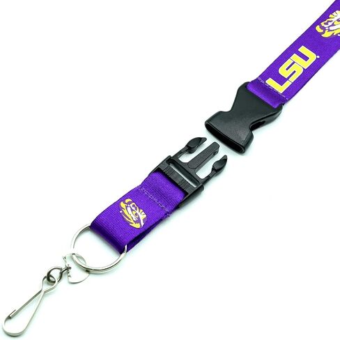 Pro Specialities Group LSU Tigers Lanyard Team ، CLC College Football/Basketball NCAA Louisiana State Gifts and Cerchandise in Saudi Arabia
