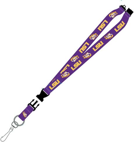 Pro Specialities Group LSU Tigers Lanyard Team ، CLC College Football/Basketball NCAA Louisiana State Gifts and Cerchandise in Saudi Arabia